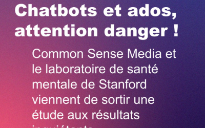 Une étude pointe les dangers pour les jeunes de se confier à des IA génératives